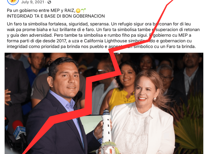 "Integridad di RAIZ a brasa e corupcion di AVP pa kibra y viola e acuerdo di gobernacion MEP/RAIZ"